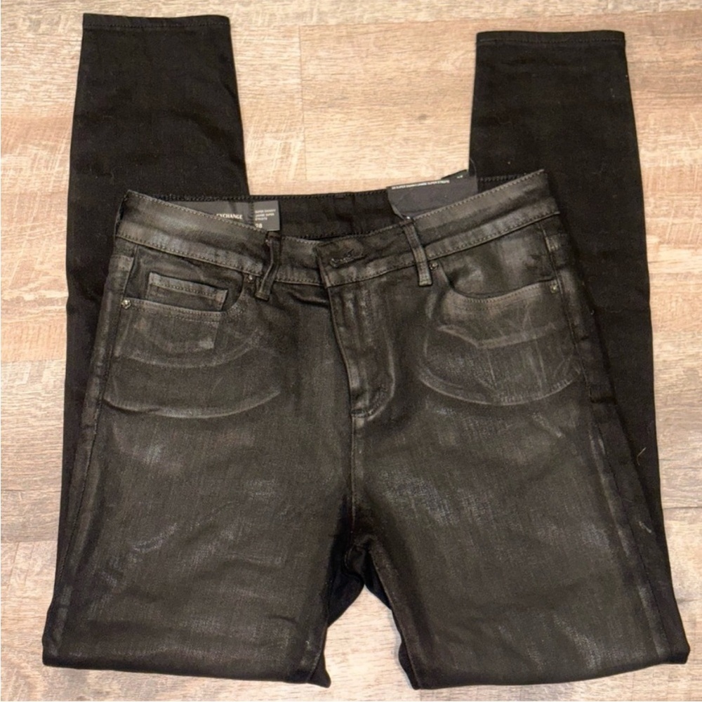 Armani Exchange Women's Black Skinny Jeans
